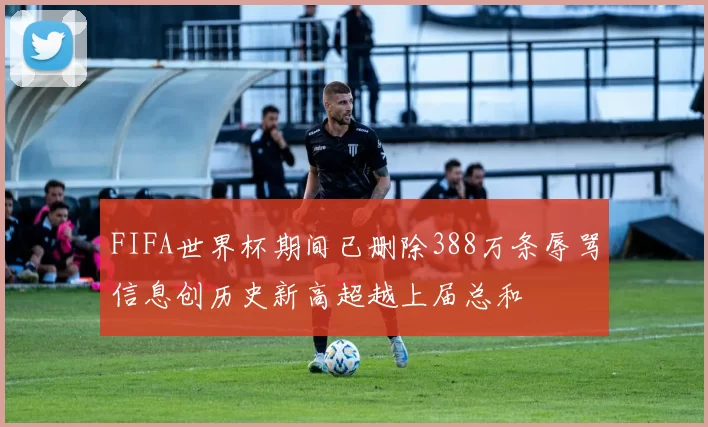 FIFA世界杯期间已删除388万条辱骂信息创历史新高超越上届总和