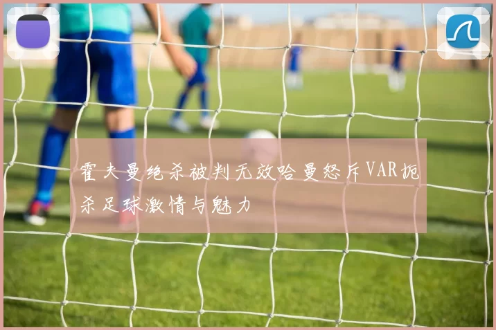霍夫曼绝杀被判无效哈曼怒斥VAR扼杀足球激情与魅力